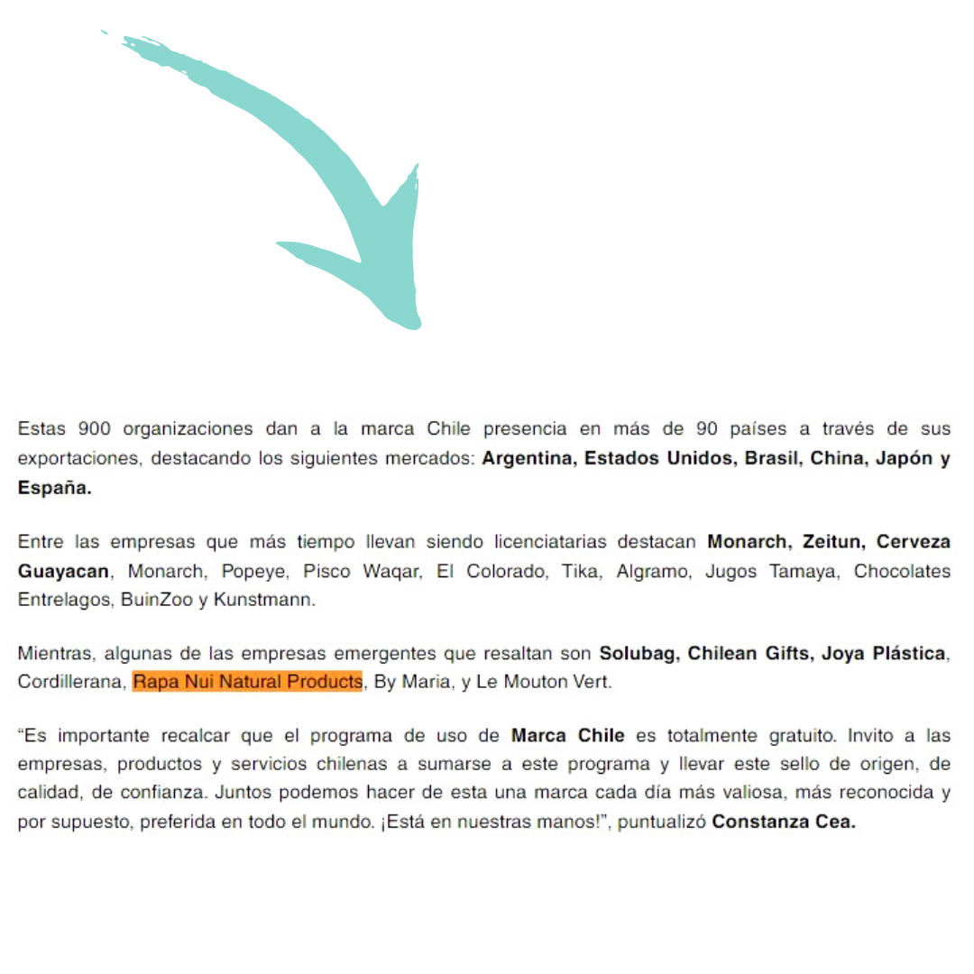 Diario Concepcion_Rapa Nui Natural Products