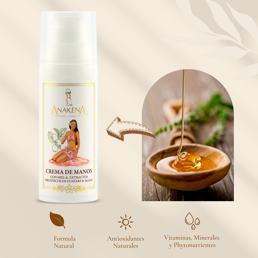 Crema de Manos Anakena_Miel