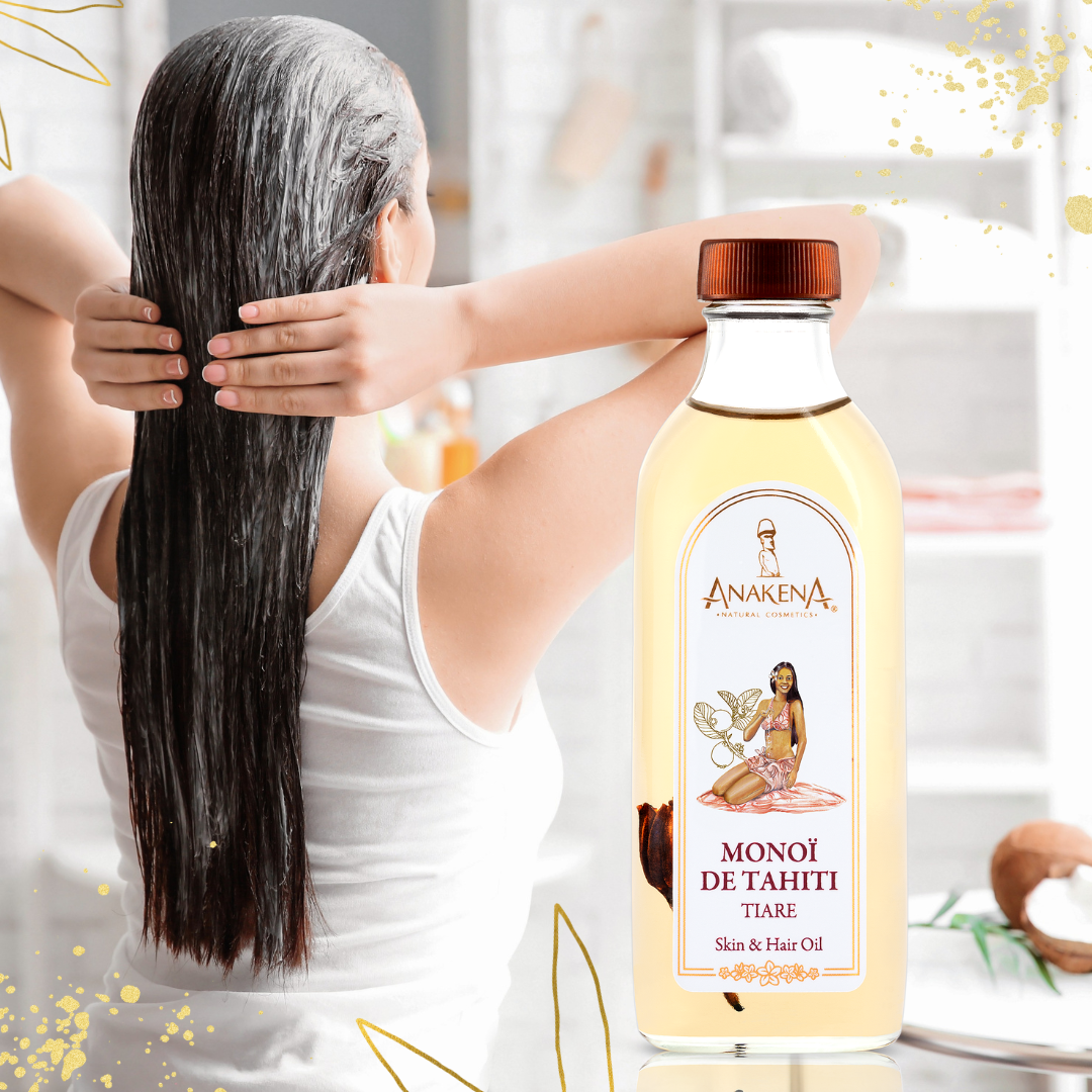 Más información sobre el artículo MONOÏ DE TAHITI ANAKENA PARA EL CUIDADO DEL CABELLO