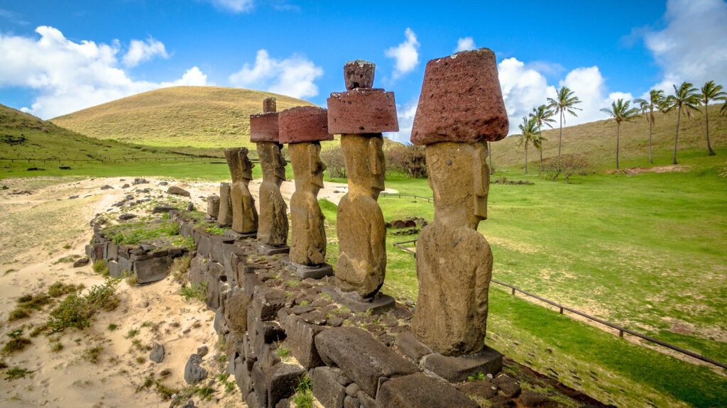 Ahu Nau Nau Anakena Rapa Nui