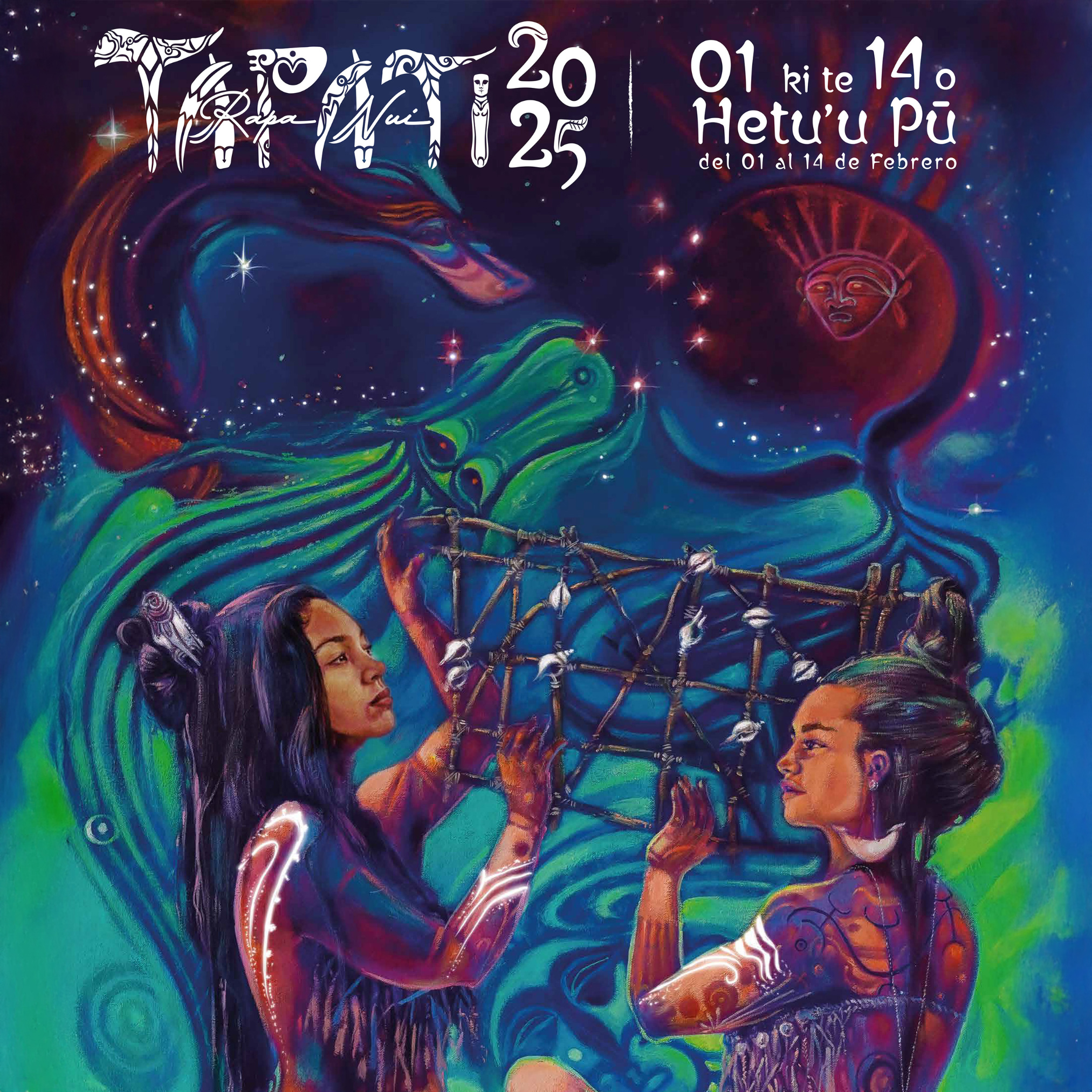 Afiche Tapati Rapa Nui 2025